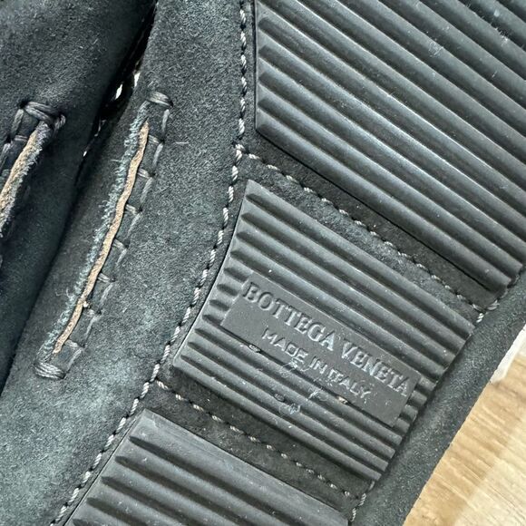 BOTTEGA VENETA Intrecciato Woven braided suede loafers main image 4